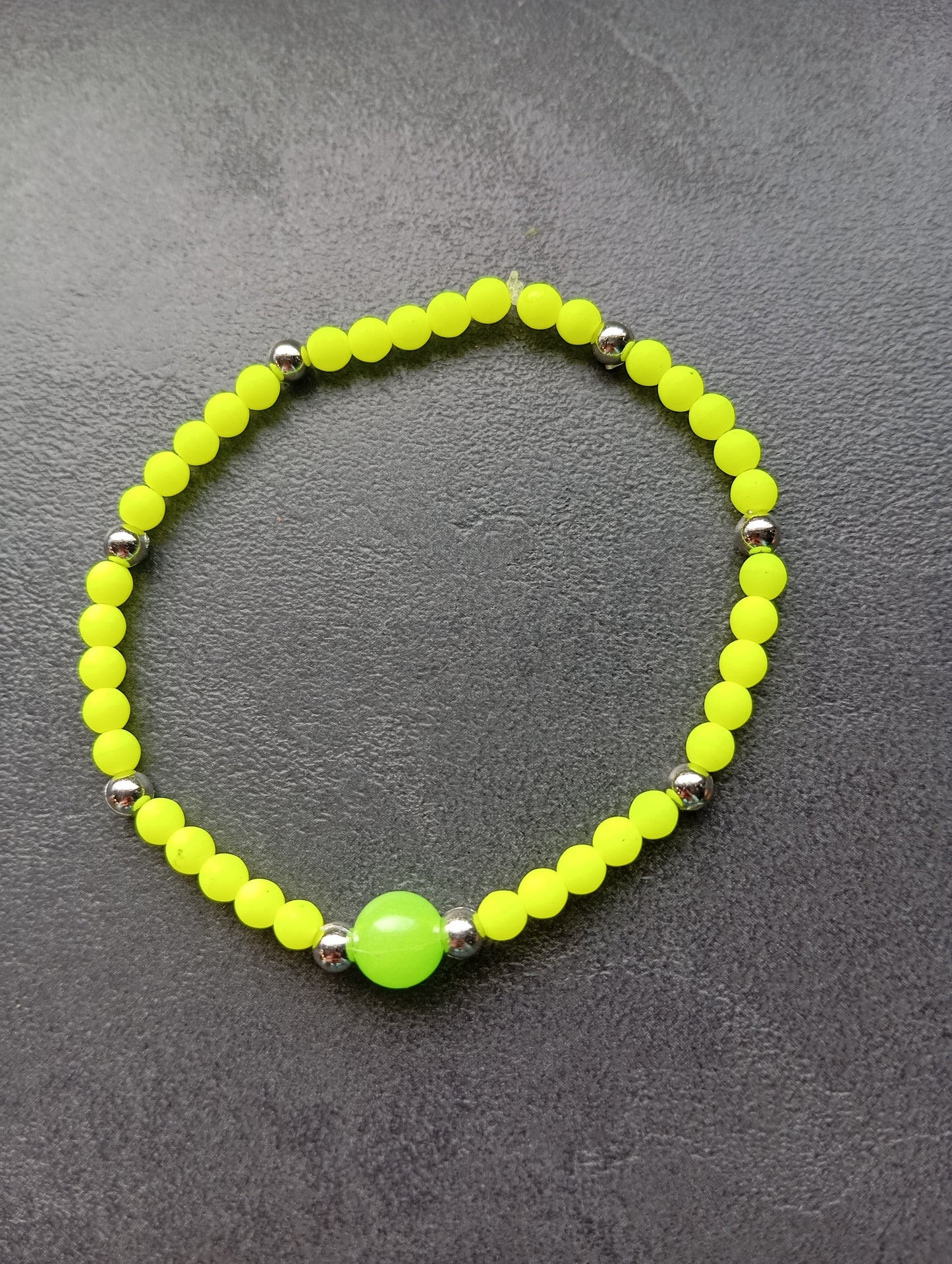 Armband neon gelb