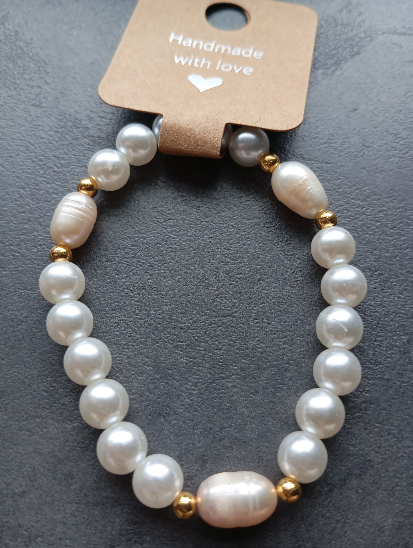 Armband Süßwasserperle