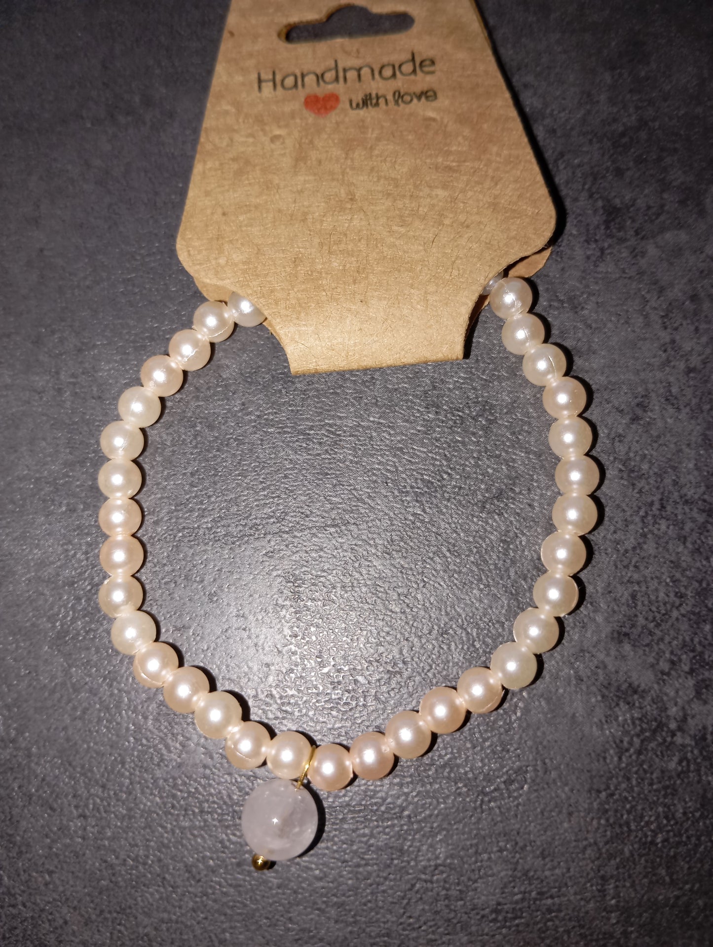 Armband Rosenquarz