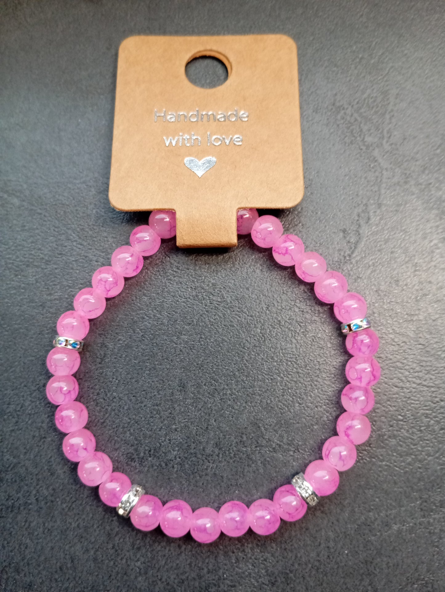 Armband 💖 Pink Glamour
