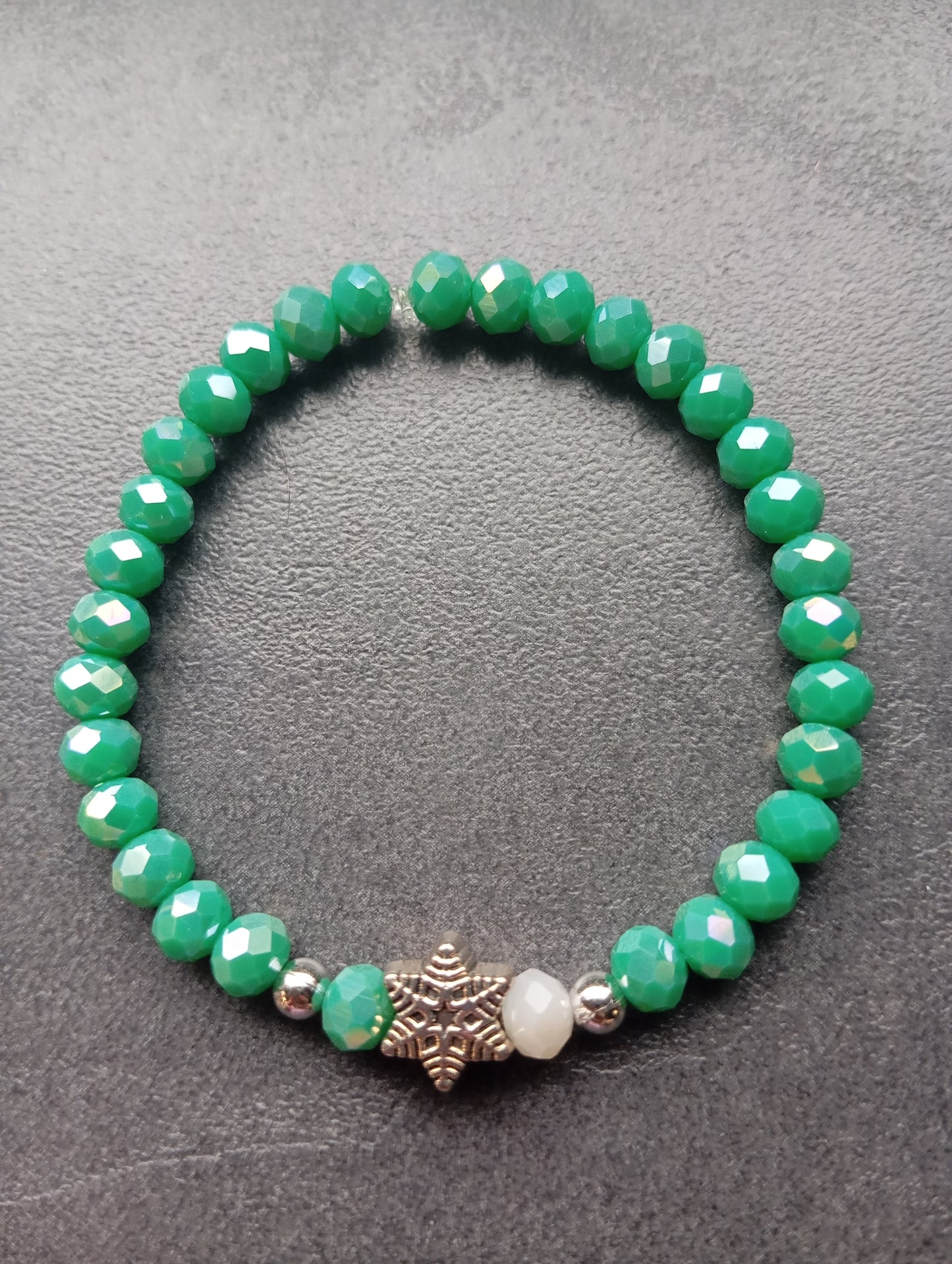 Armband Smaragdstern