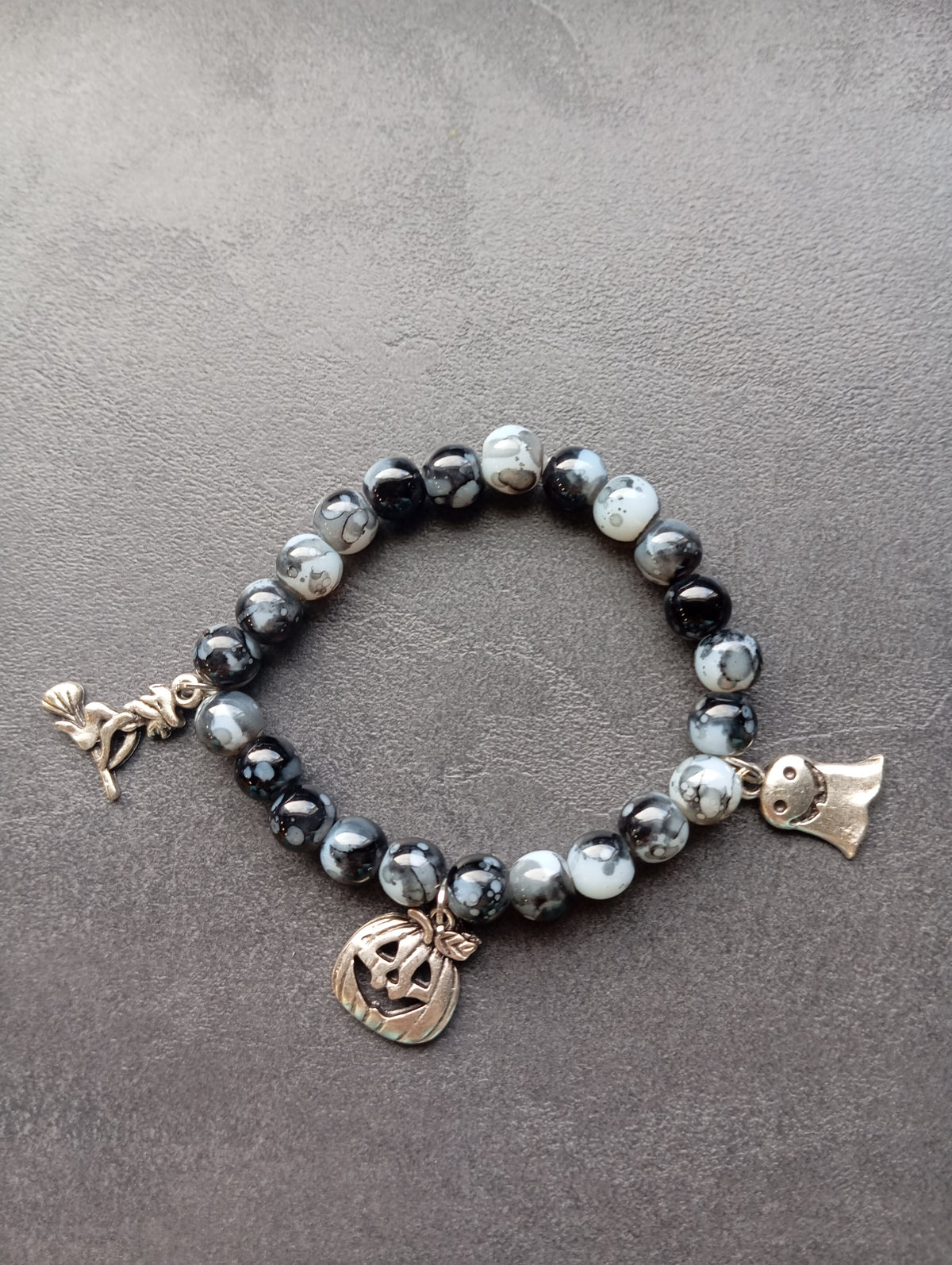 Armband Halloween schwarz