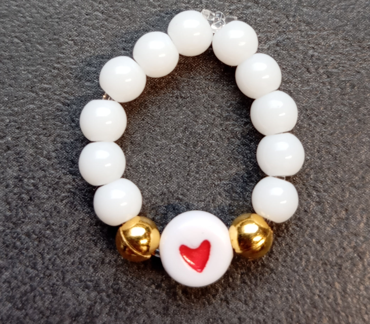Ring Heart Pearl