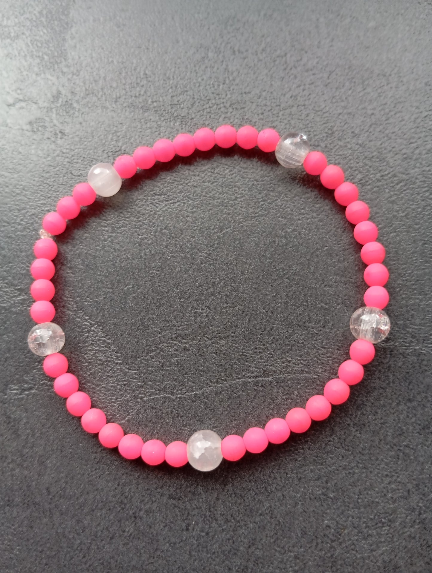 Armband neon pink