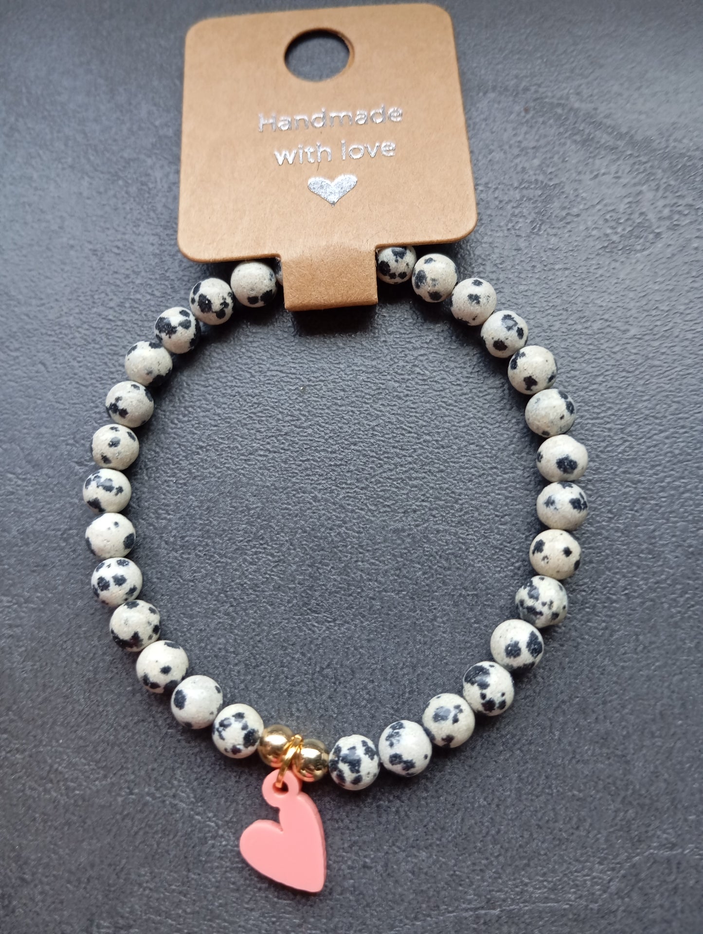 Armband Dalmatian Flame Heart