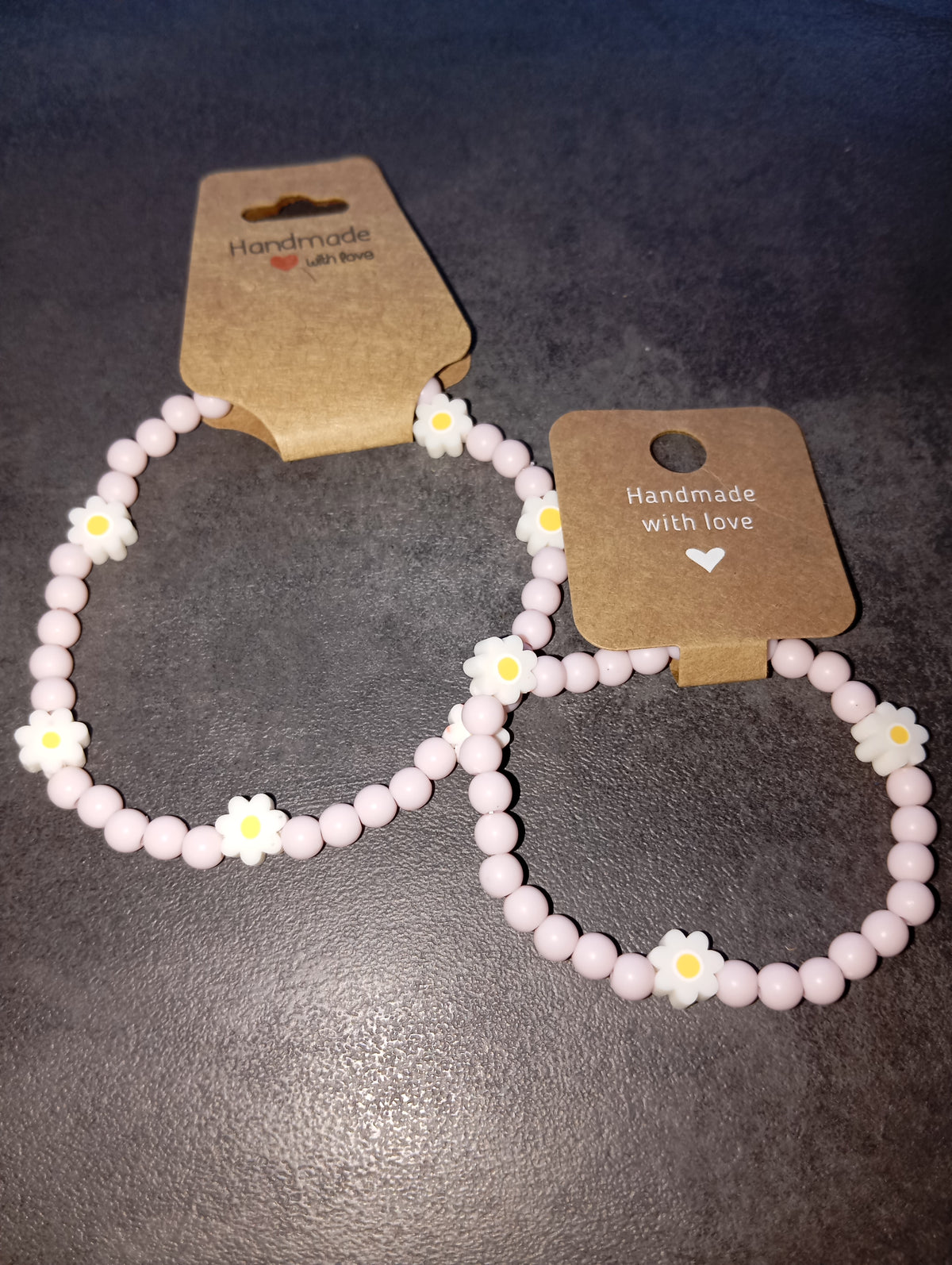 Set Armband und Fußkettchen Gänseblümchen