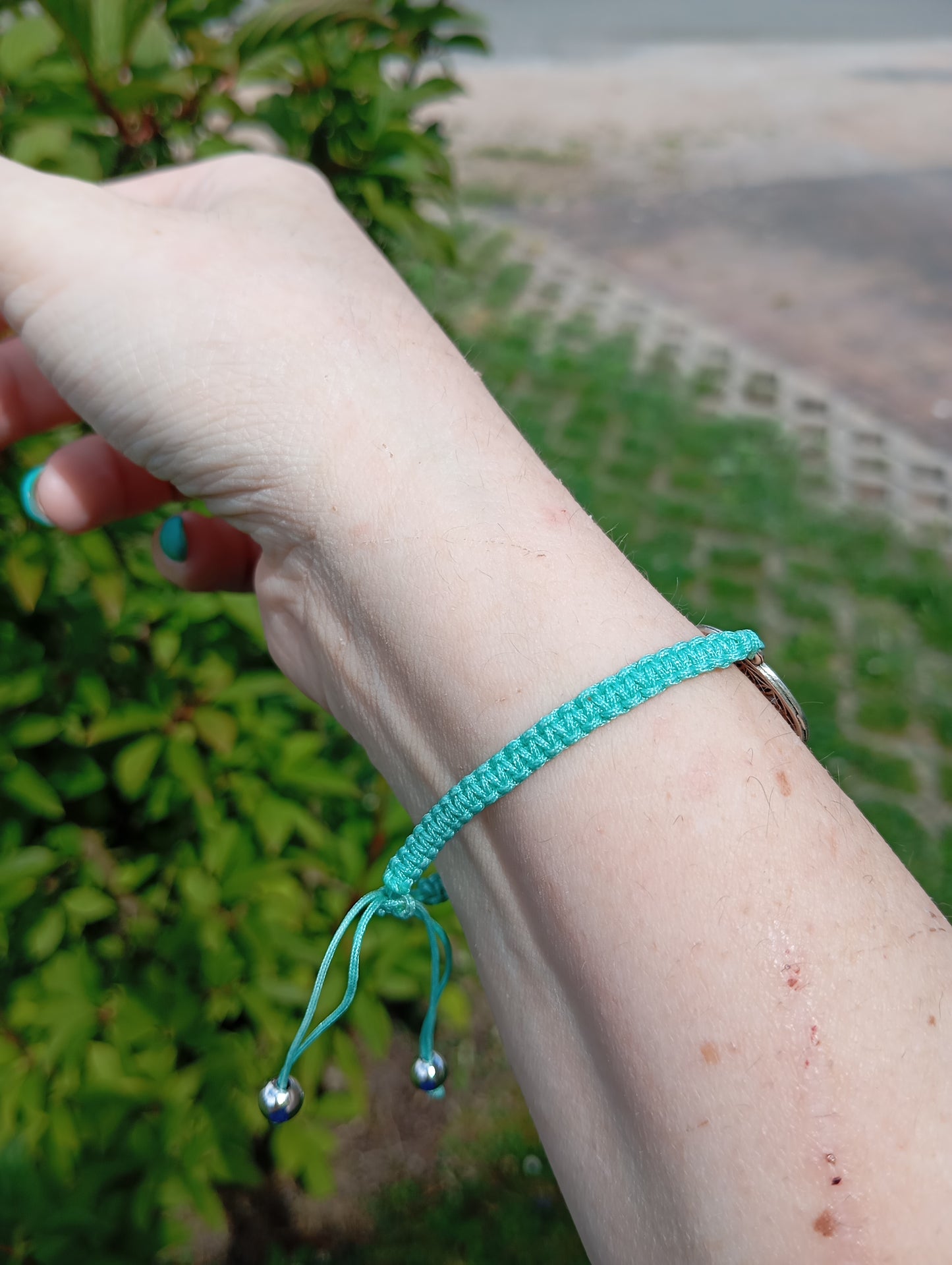 Makramee Armband Vital Bloom