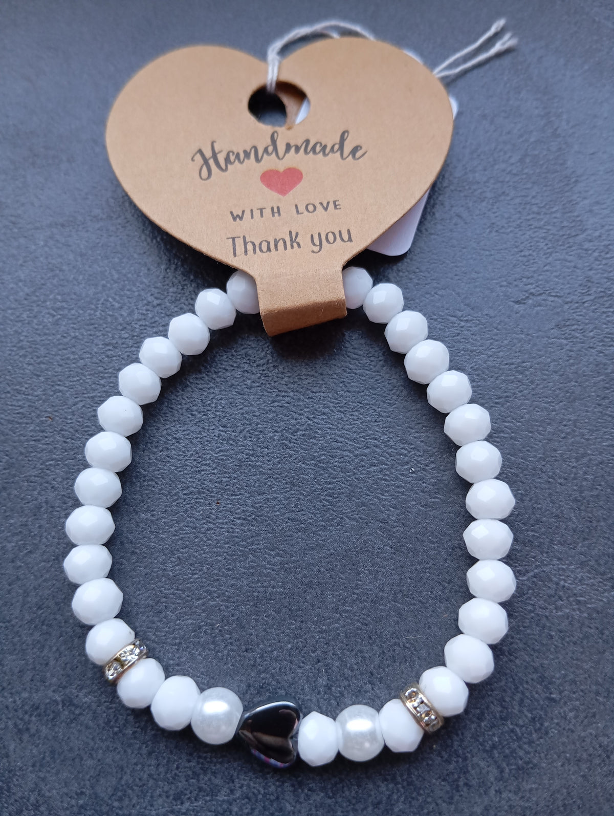 Armband Hematite Love