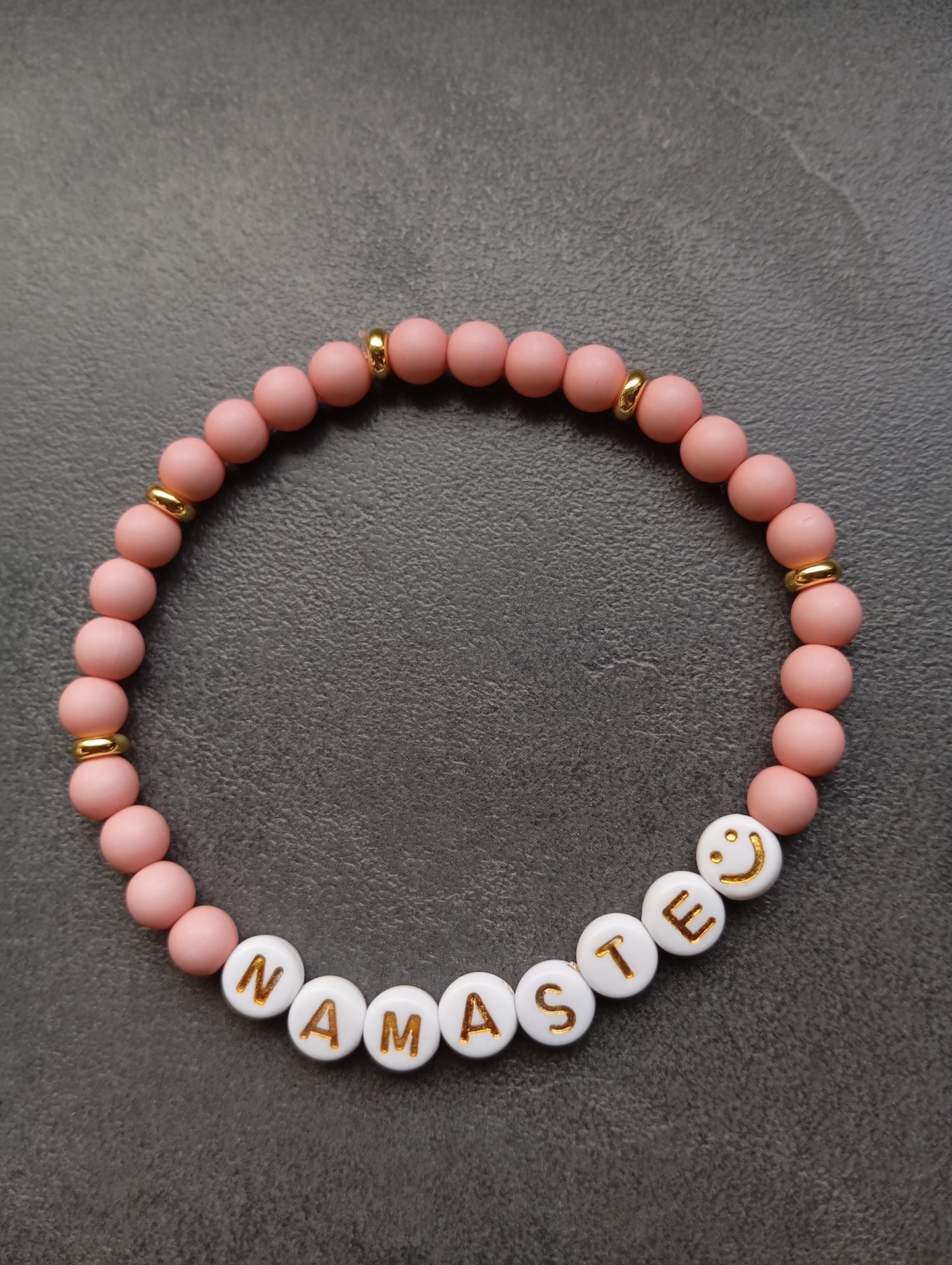 Armband Namaste Rosegold