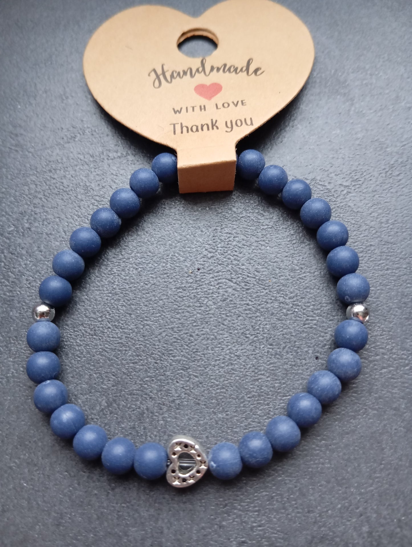 Armband Frosted Heart