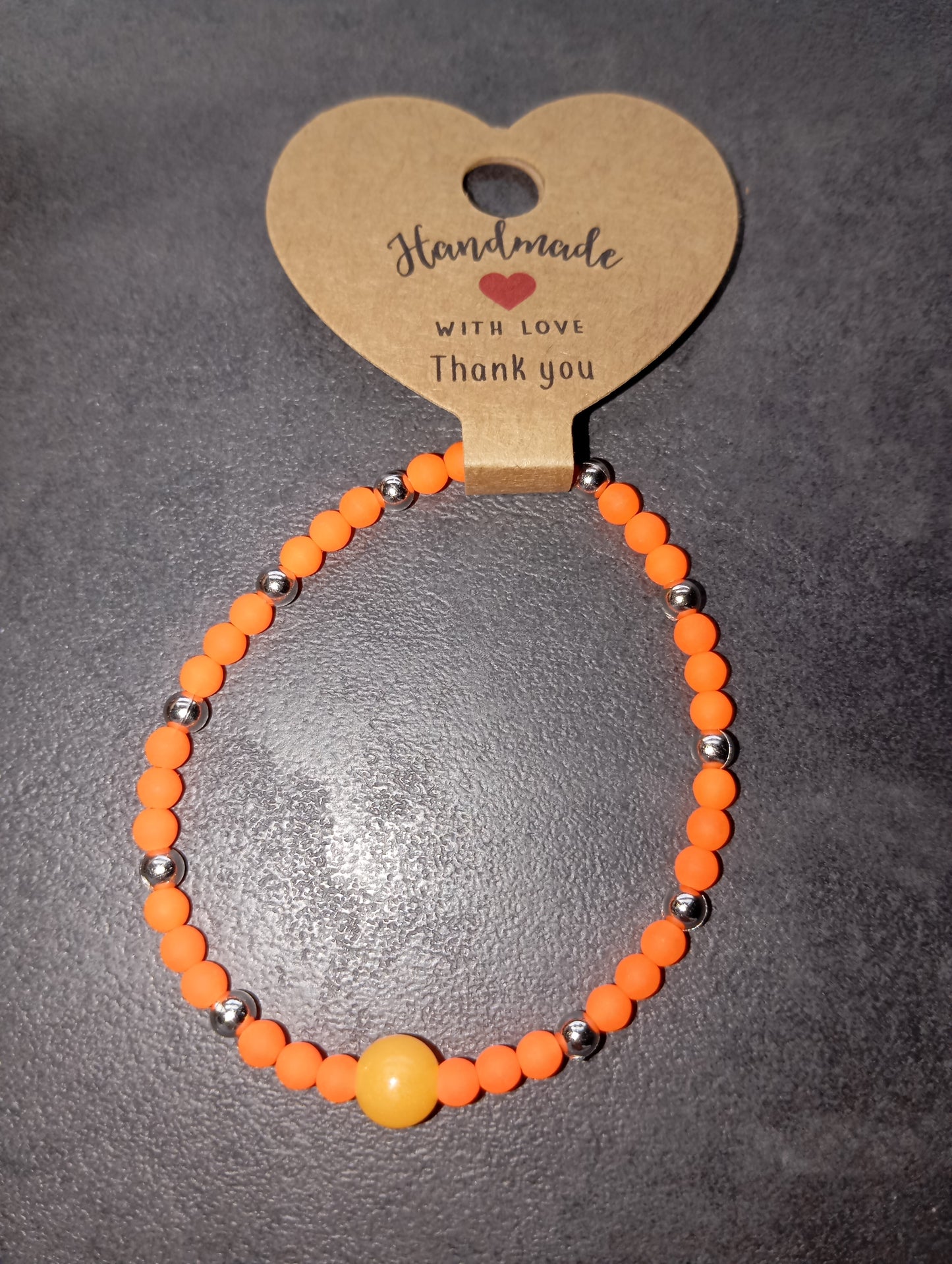 Armband neon orange