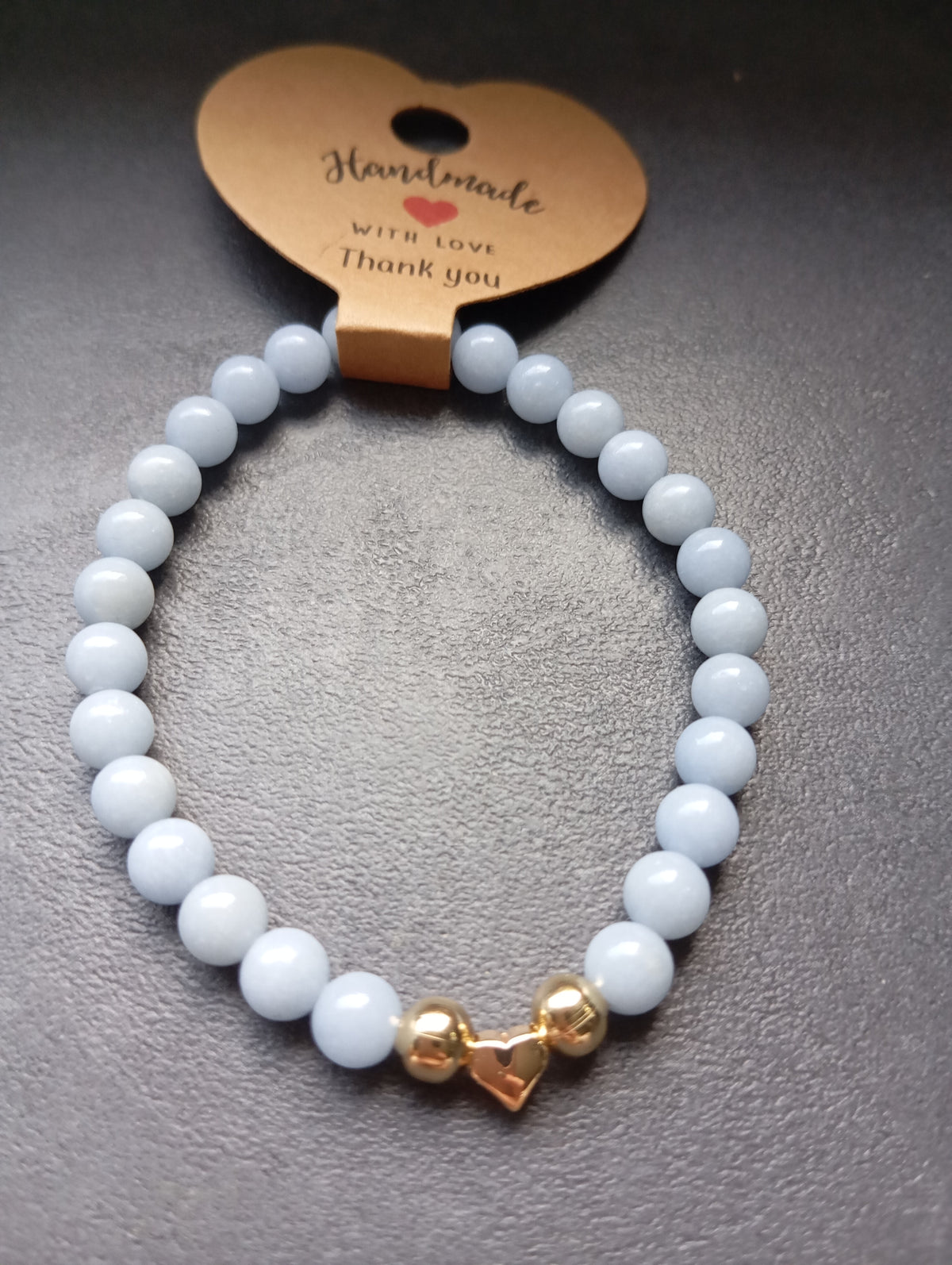 Armband Himmelshauch Angelit