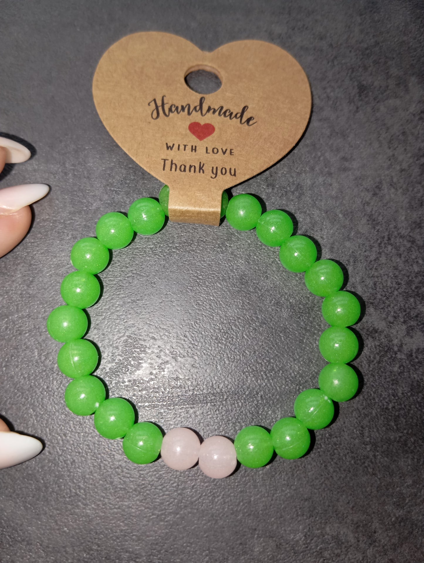 Armband neon grün