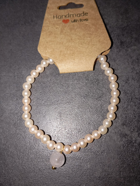 Armband Rosenquarz