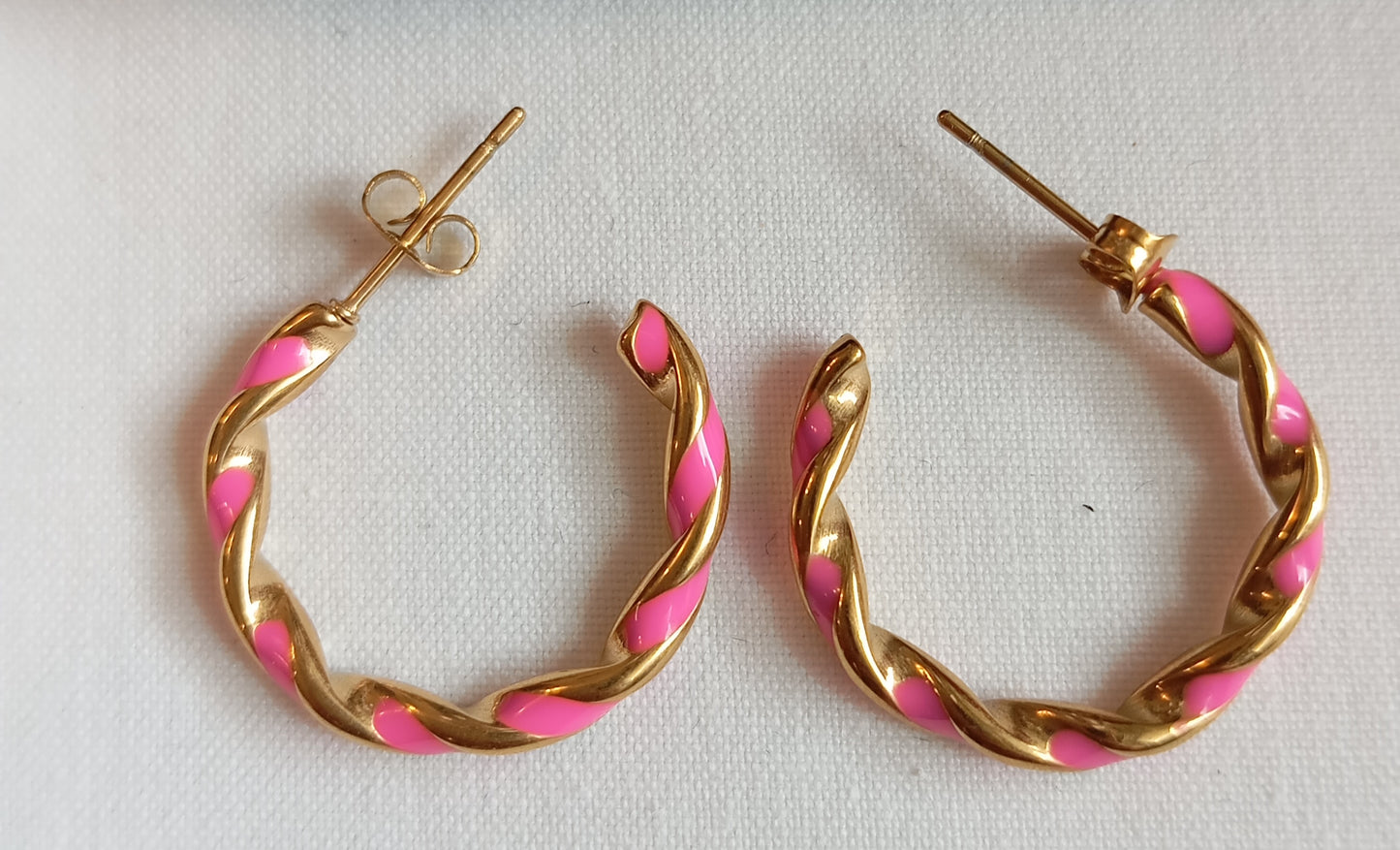 Ohrringe Pink Candy Twist