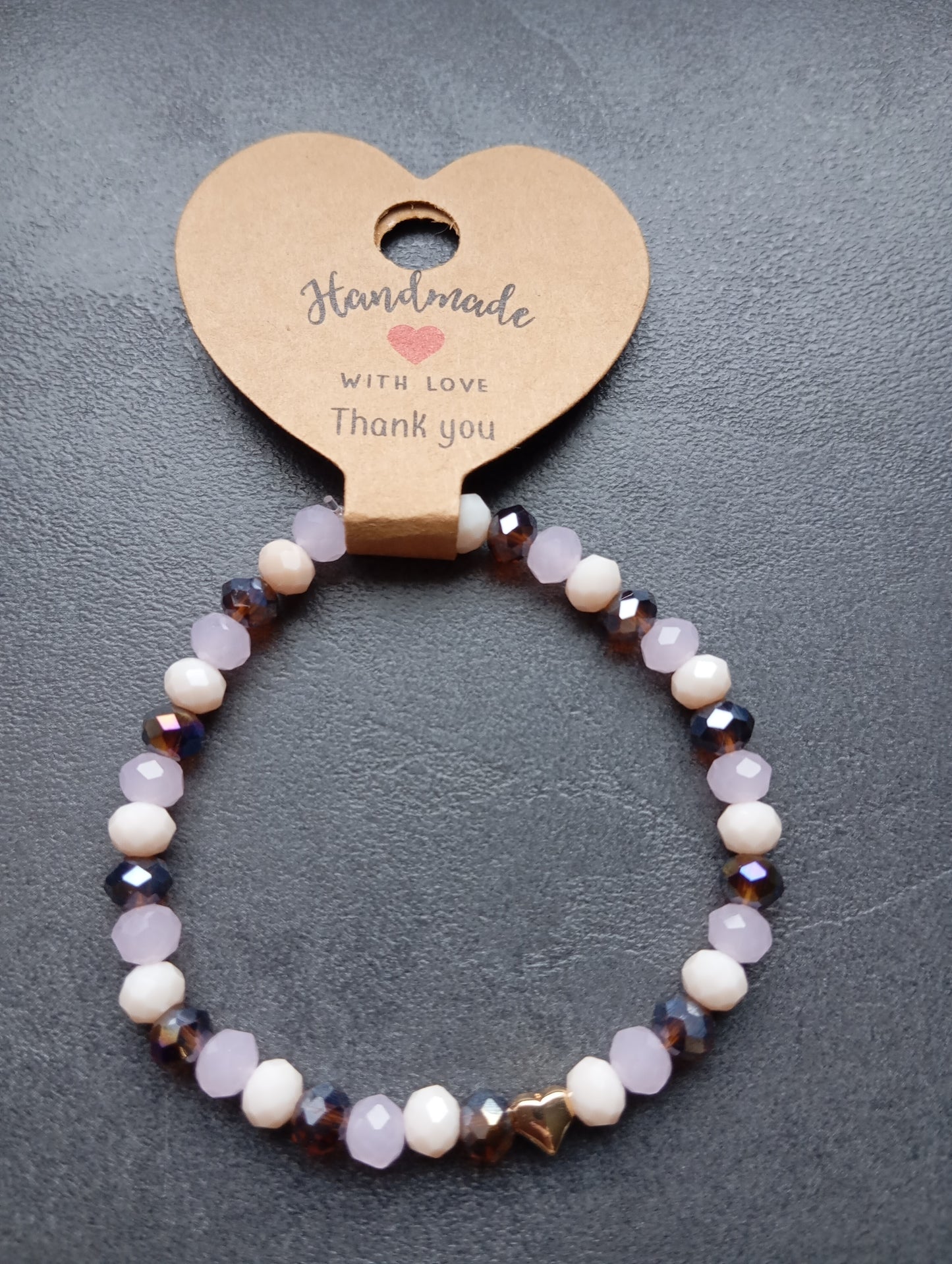 Armband Herzschimmer