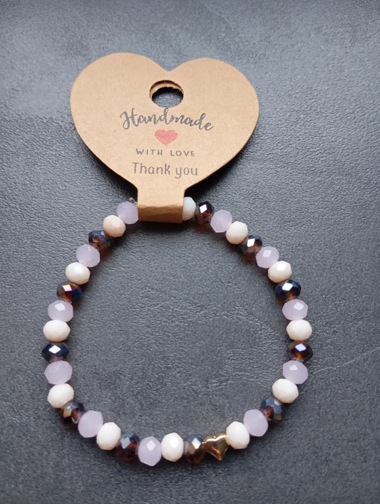 Armband Herzschimmer