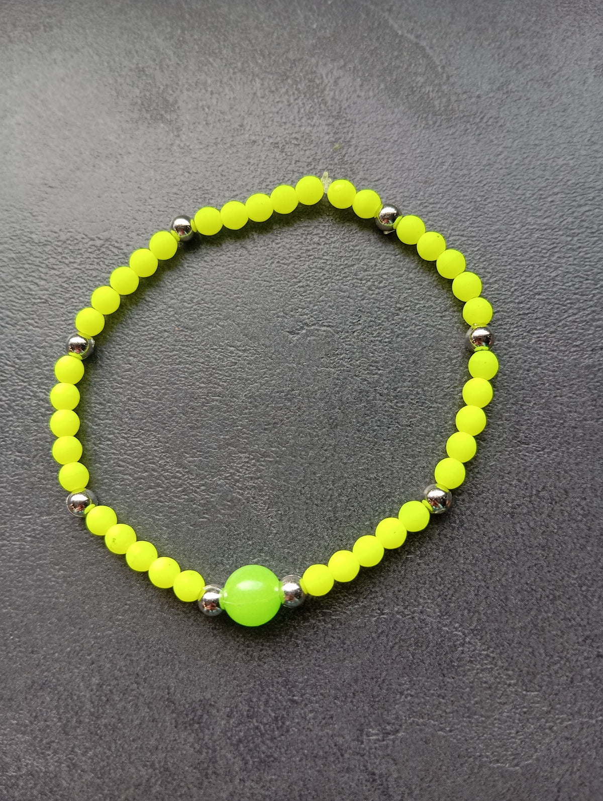 Armband neon gelb