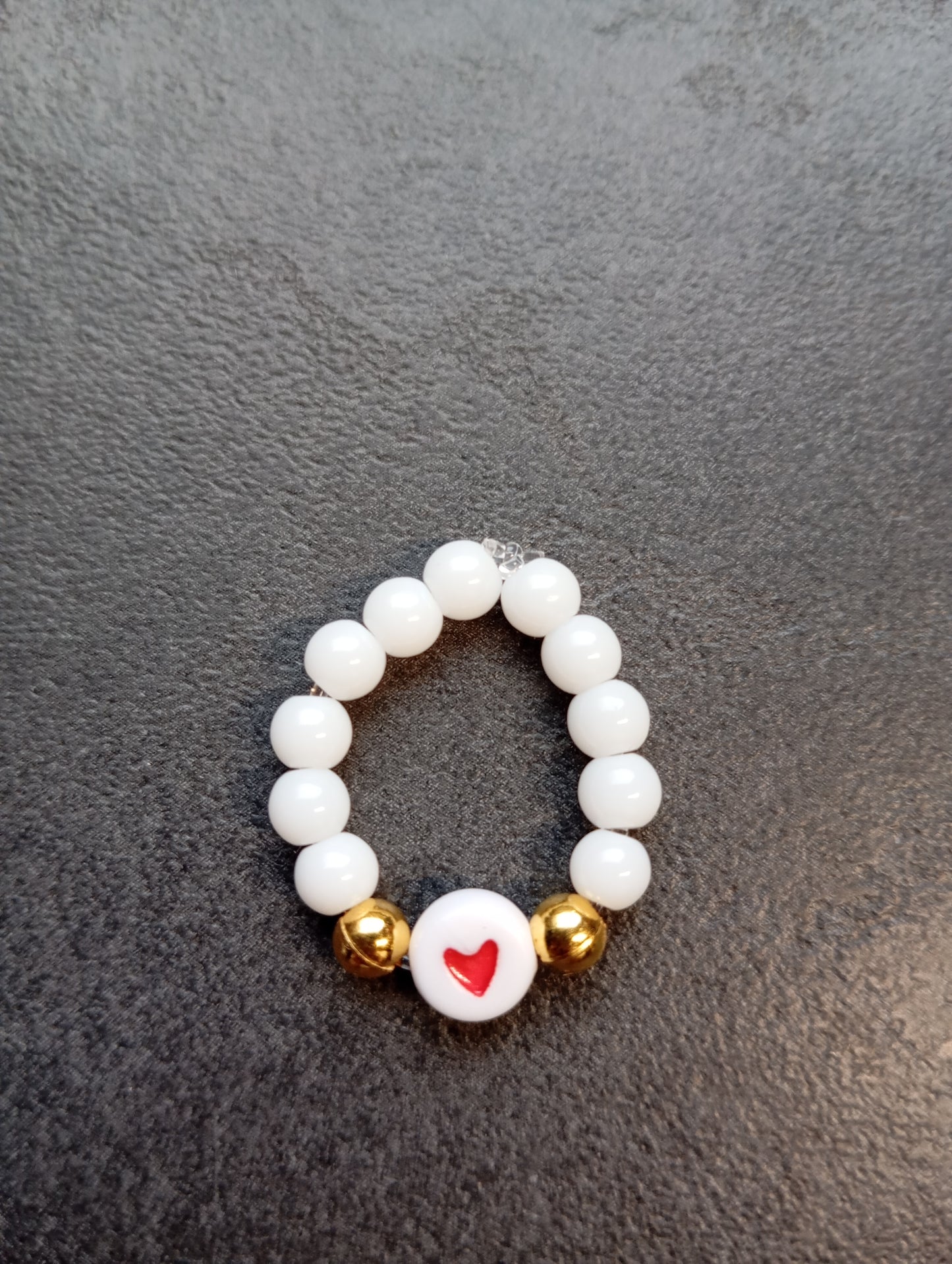 Ring Heart Pearl