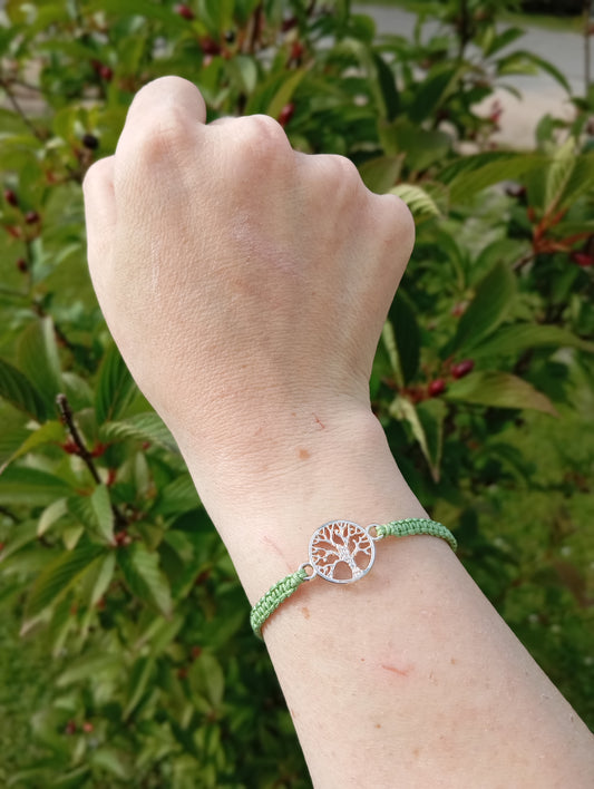 Makramee Armband Seelebaum