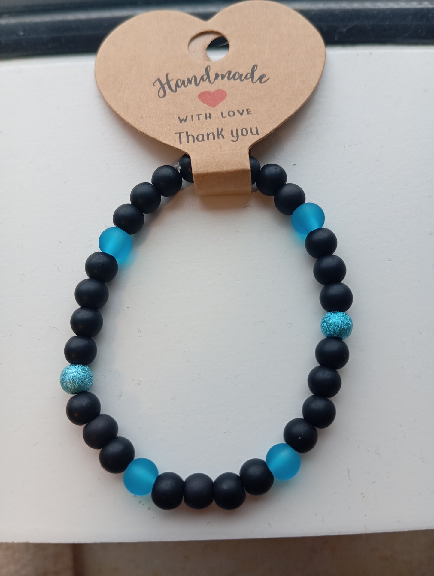 Armband Black Coral Glow