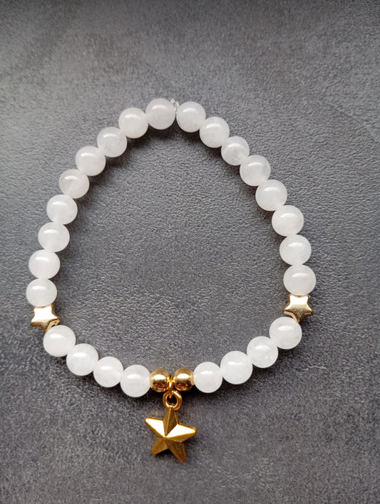 Armband White Star