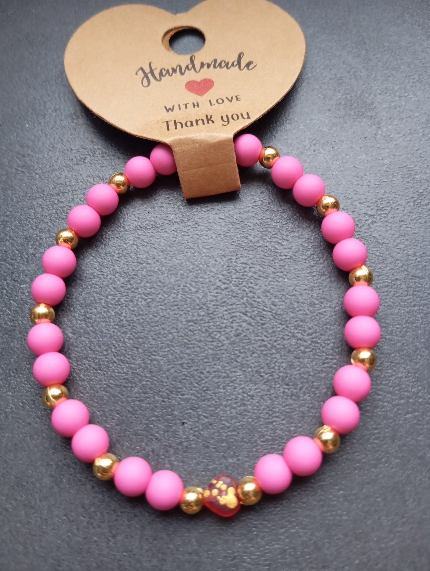 Armband Pink Kiss