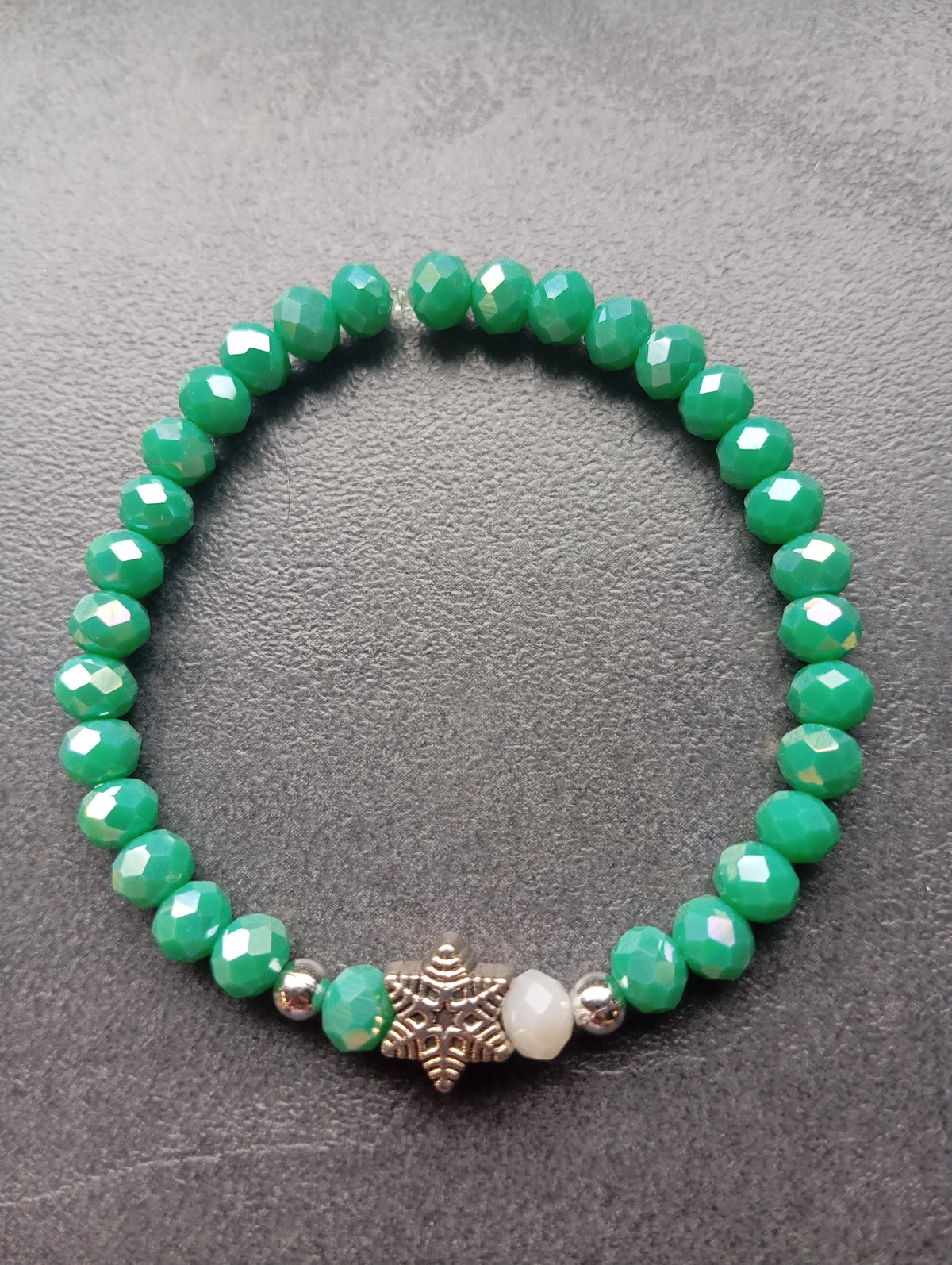 Armband Smaragdstern