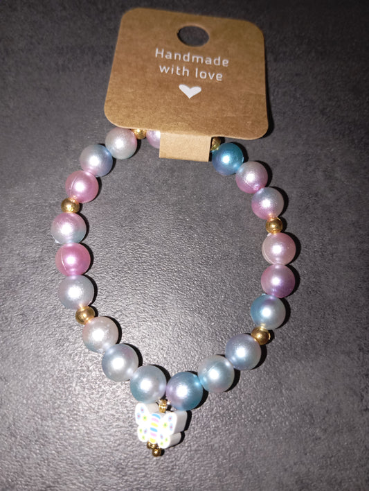 Armband Schmetterling bunt