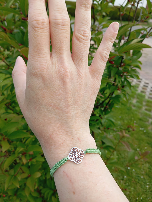 Makramee Armband Sage Harmony