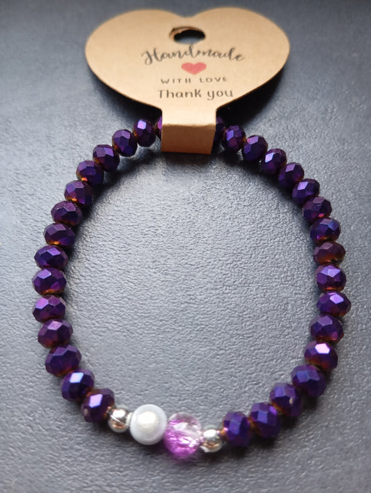 Armband Purple Stardust
