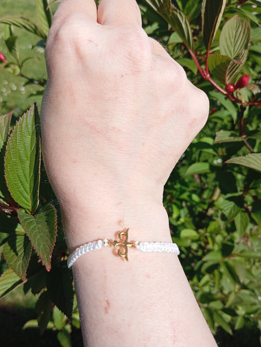 Makramee Armband Sonnenknoten ☀️🪢