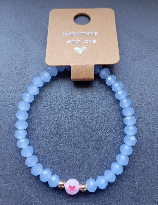 Armband Baby Blue Love