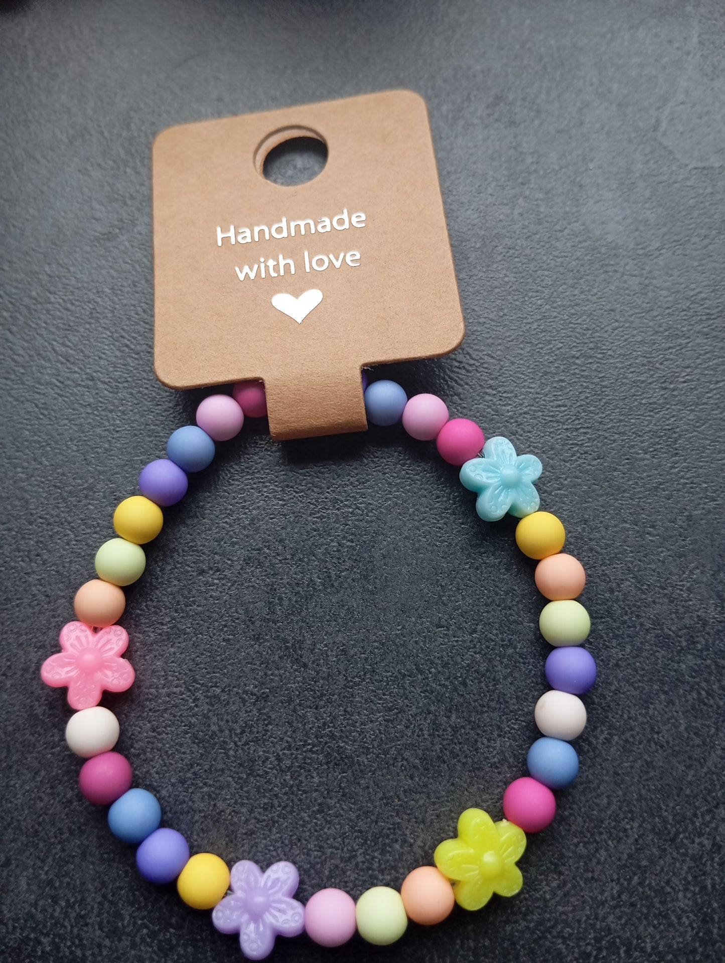 Armband Regenbogenblümchen