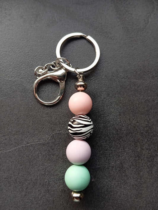 Schlüsselanhänger 🦓 Minty Zebra