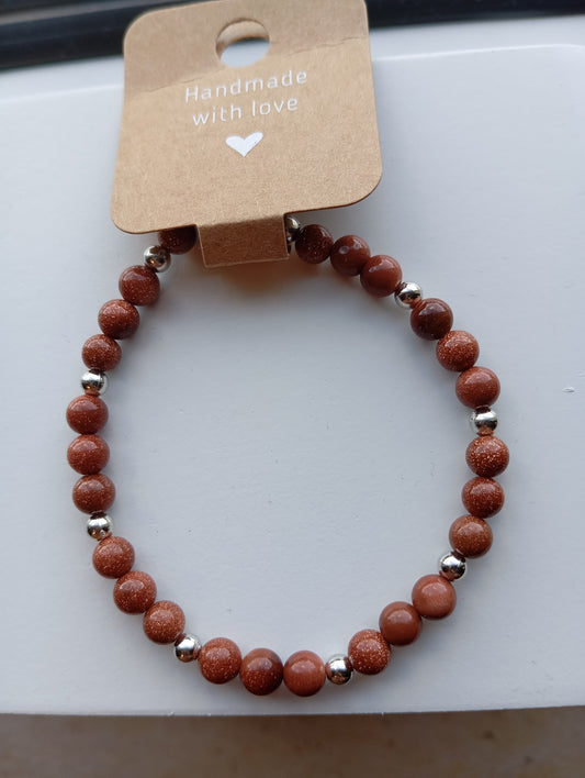 Armband Gold Sand Stone