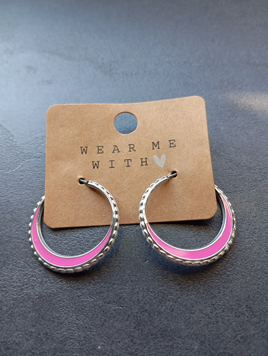Ohrringe Pink Passion
