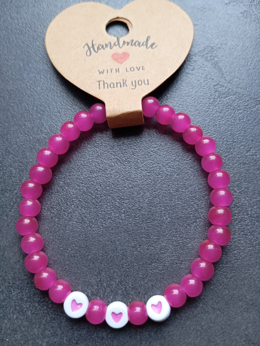 Armband Pink Love