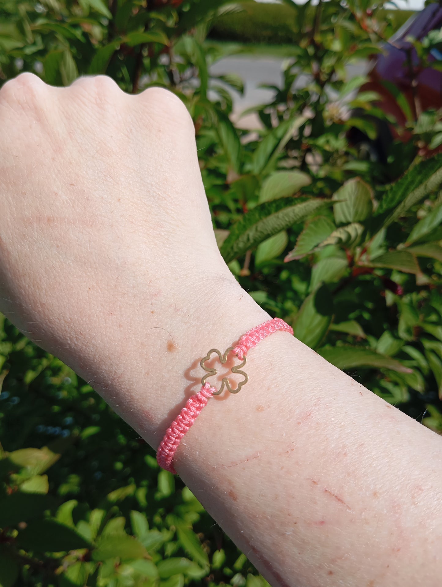 Makramee Armband 🍀 Lucky Bloom
