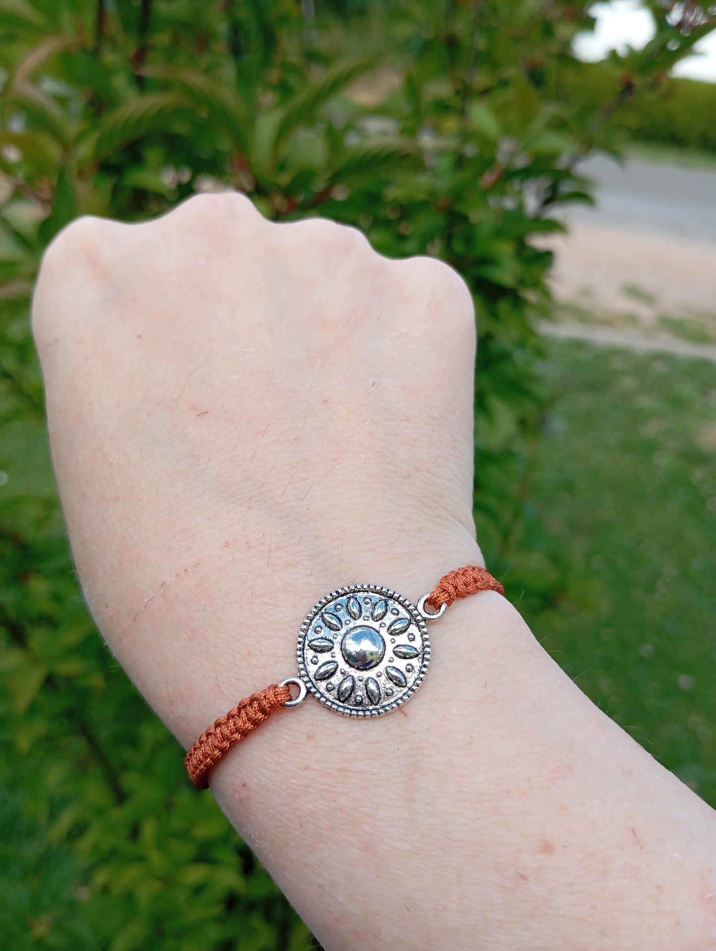 Makramee Armband Terra Bloom