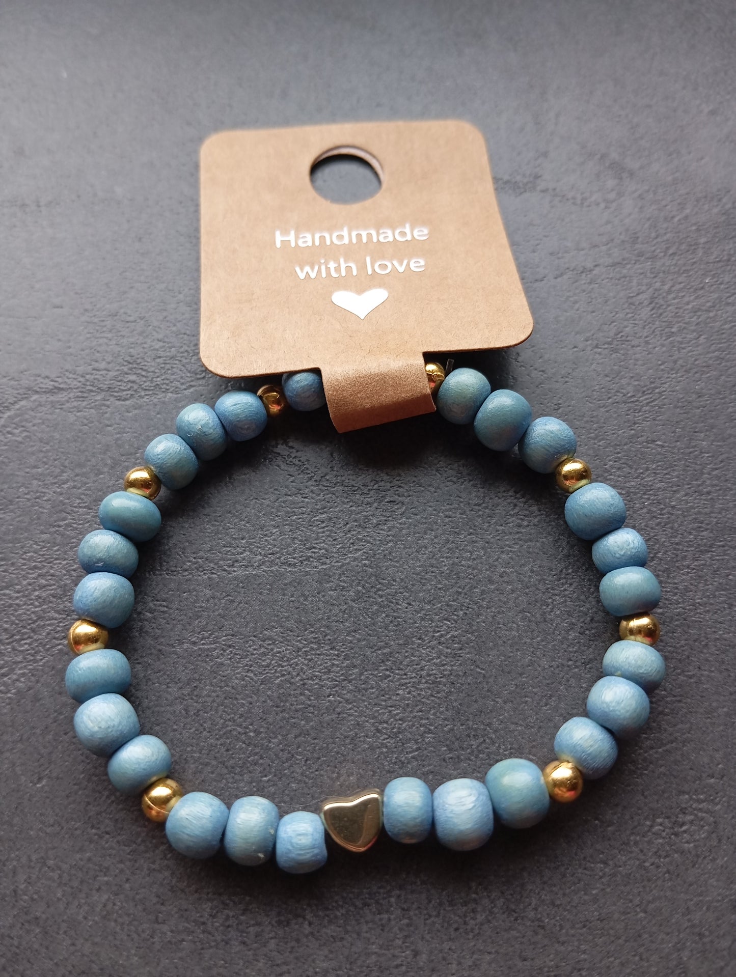 Armband Bluewood Heart