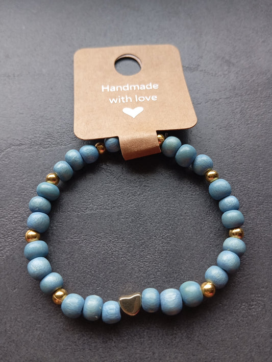 Armband Bluewood Heart