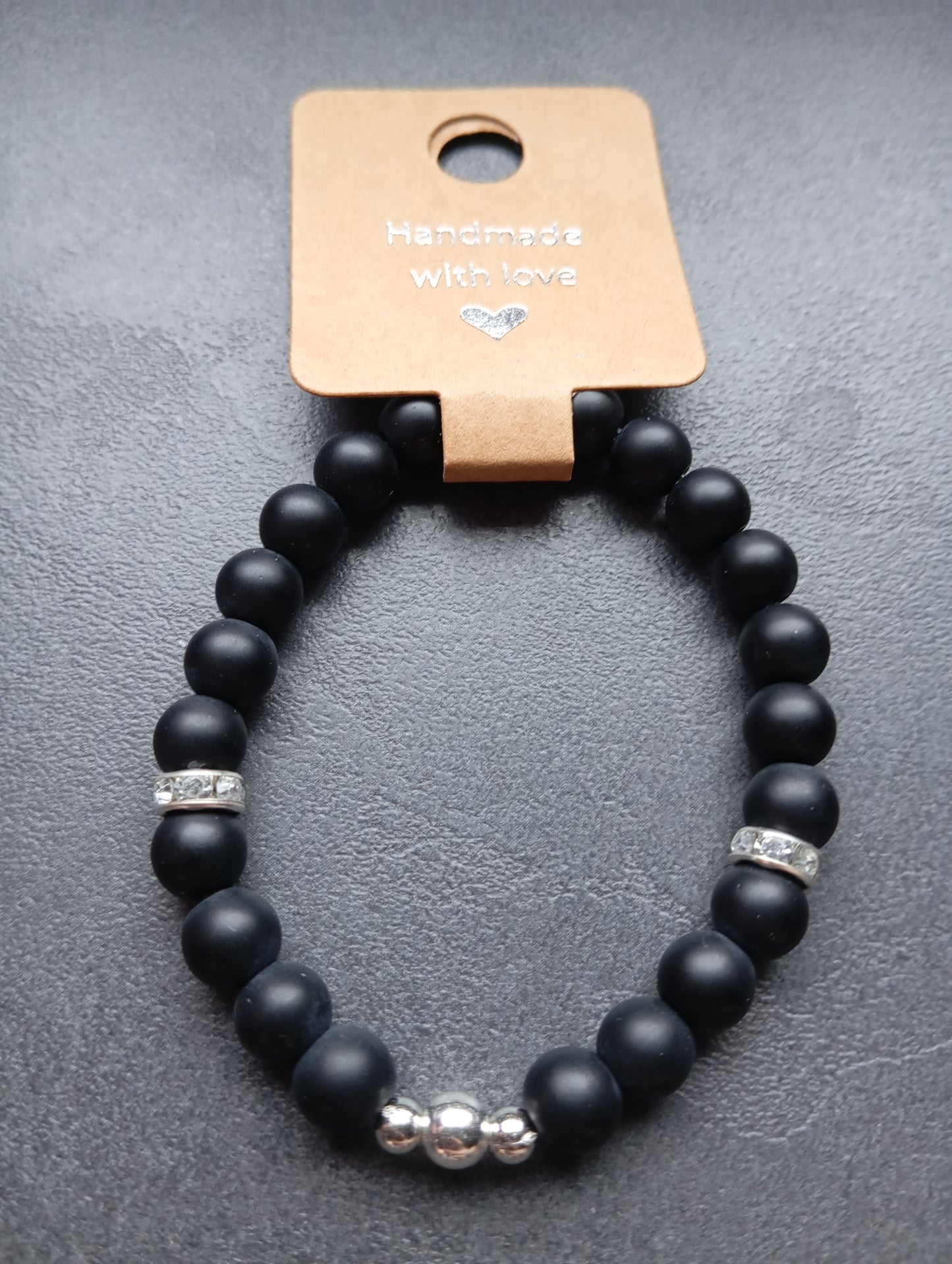 Armband Obsidian Glow