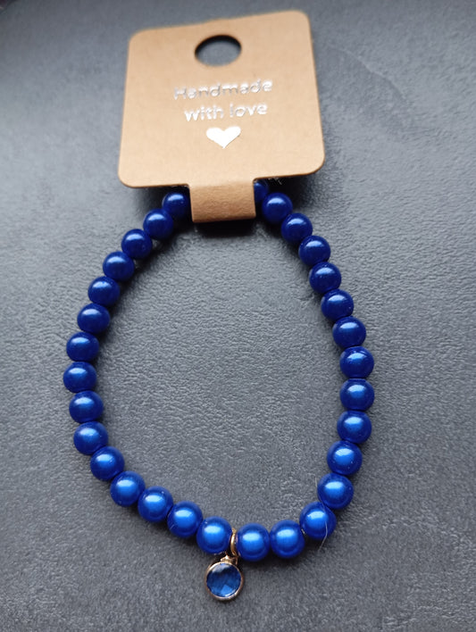 Armband Blue Magic Beads