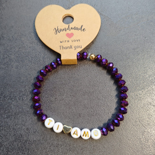 Armband Amore Viola