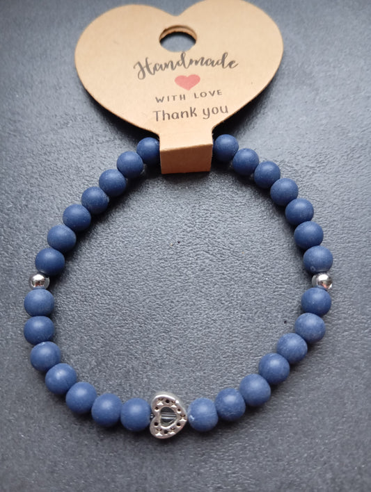 Armband Frosted Heart