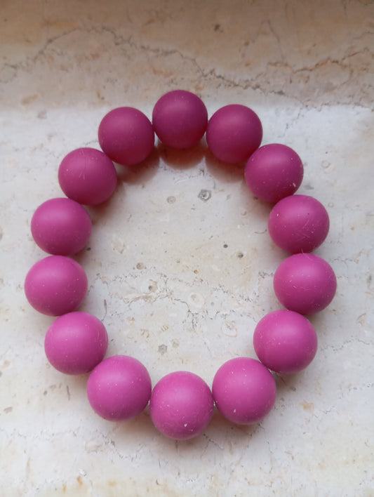 Armband Deep Berry Pearl