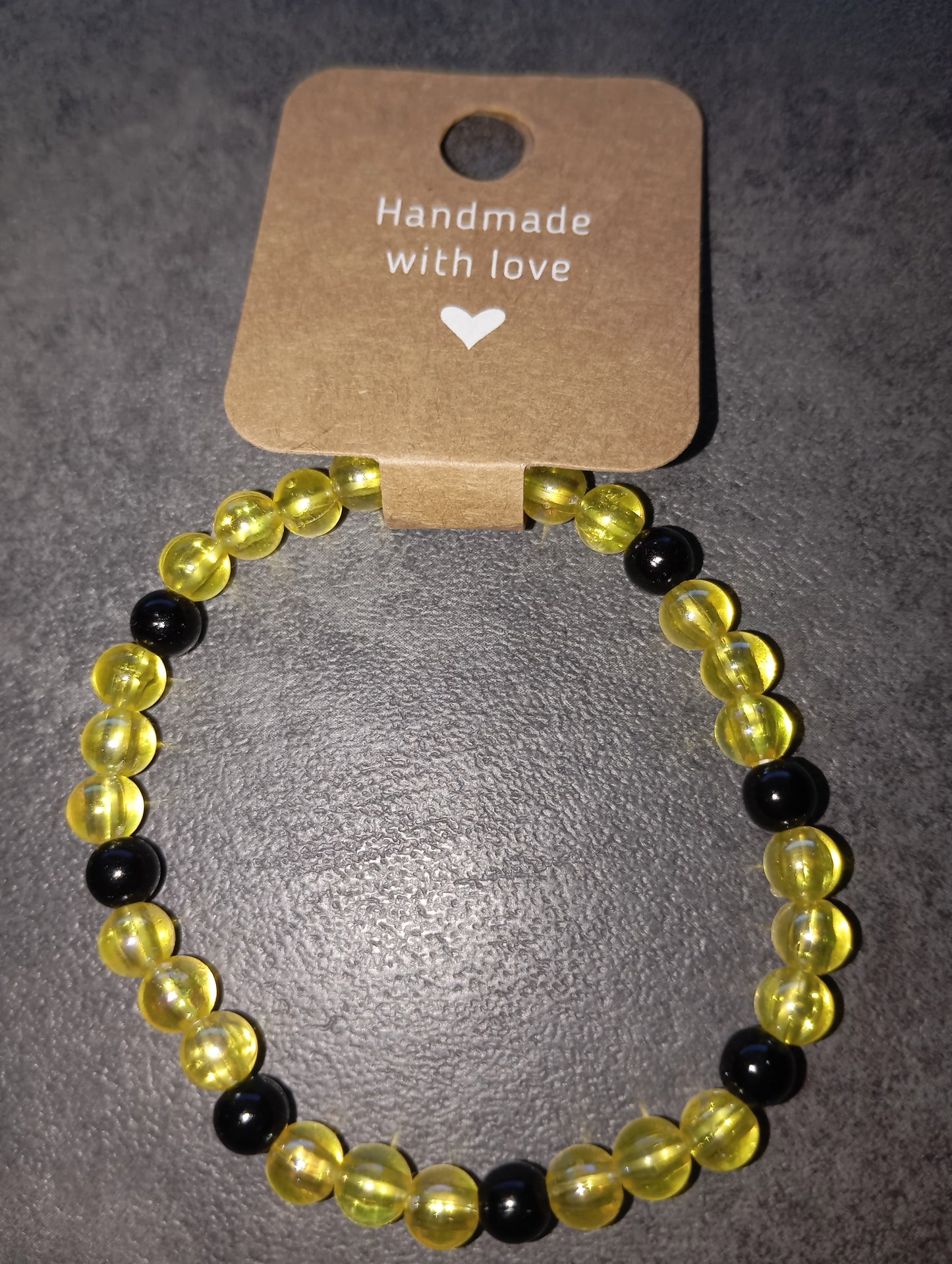 Armband yellow black