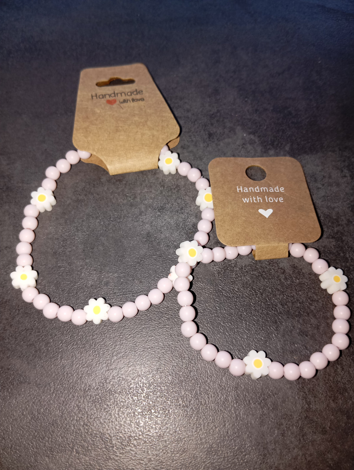 Set Armband und Fußkettchen Gänseblümchen