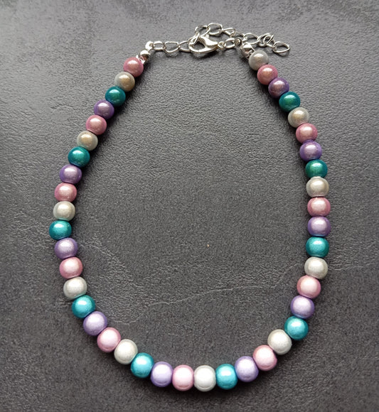 Fußkettchen Aurora Magic Pearls